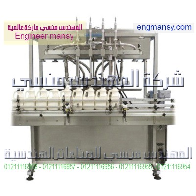 ماكينة اتوماتيك لتعبئة عبوات زيت ذره